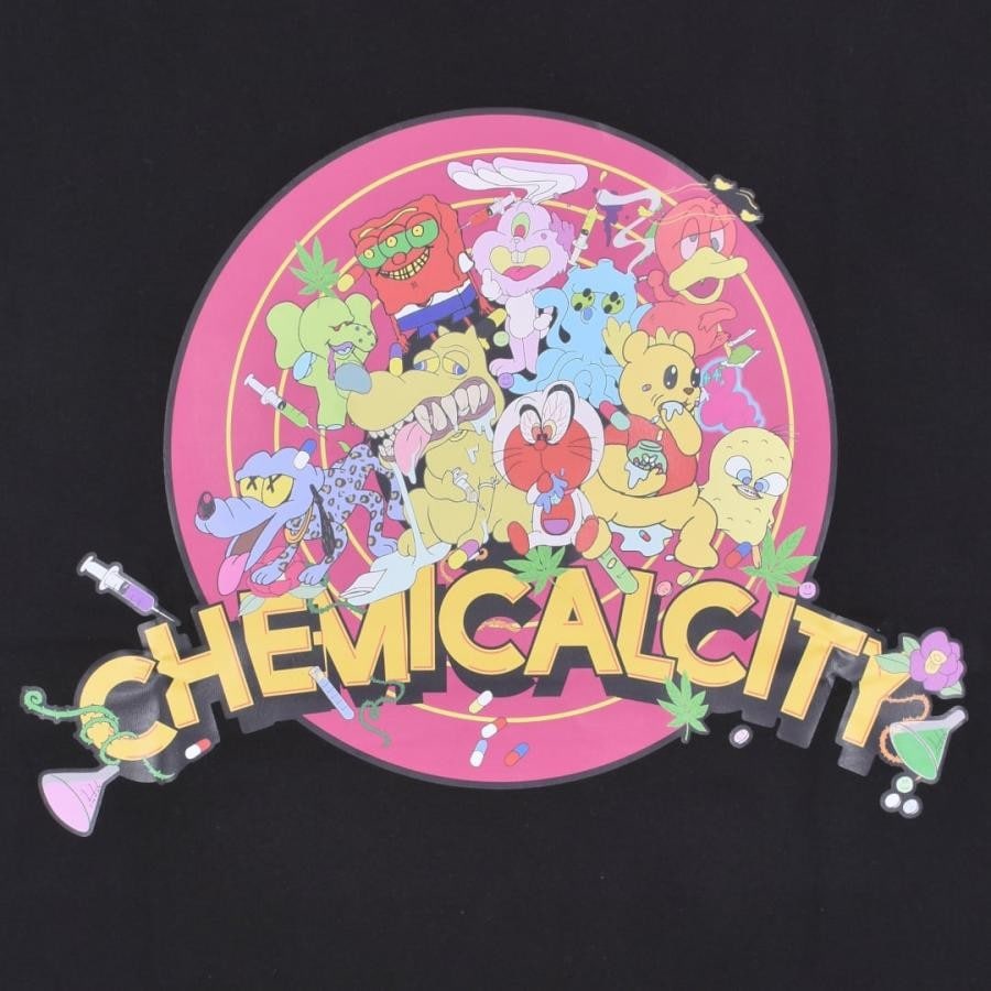 ZAC VARGAS / CHEMICAL CITY T-TYPE2 BLACK ONE SIZE