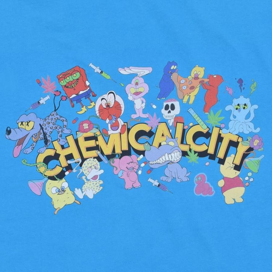 ZAC VARGAS / CHEMICAL CITY T-TYPE1 WHITE ONE SIZE