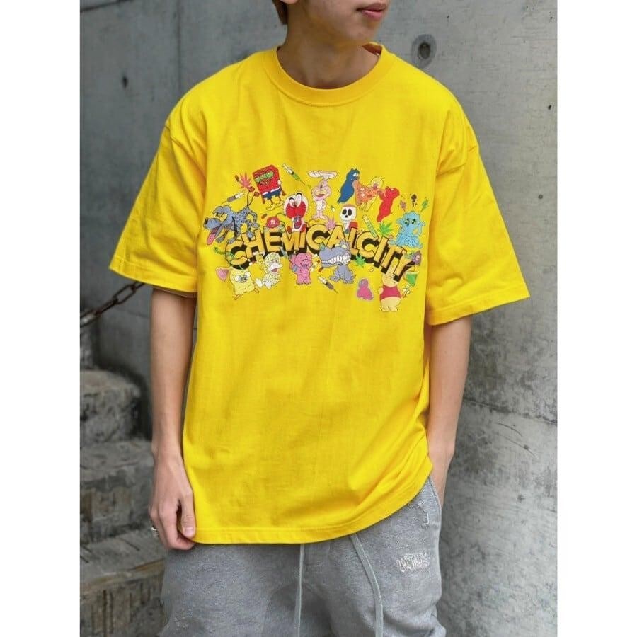 ZAC VARGAS / CHEMICAL CITY T-TYPE1 YELLOW ONE SIZE