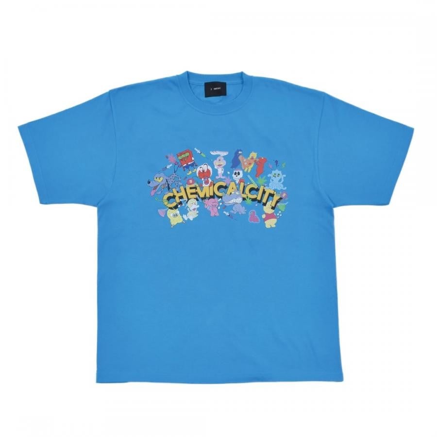 ZAC VARGAS / CHEMICAL CITY T-TYPE1 TURQUOISE BLUE ONE SIZE