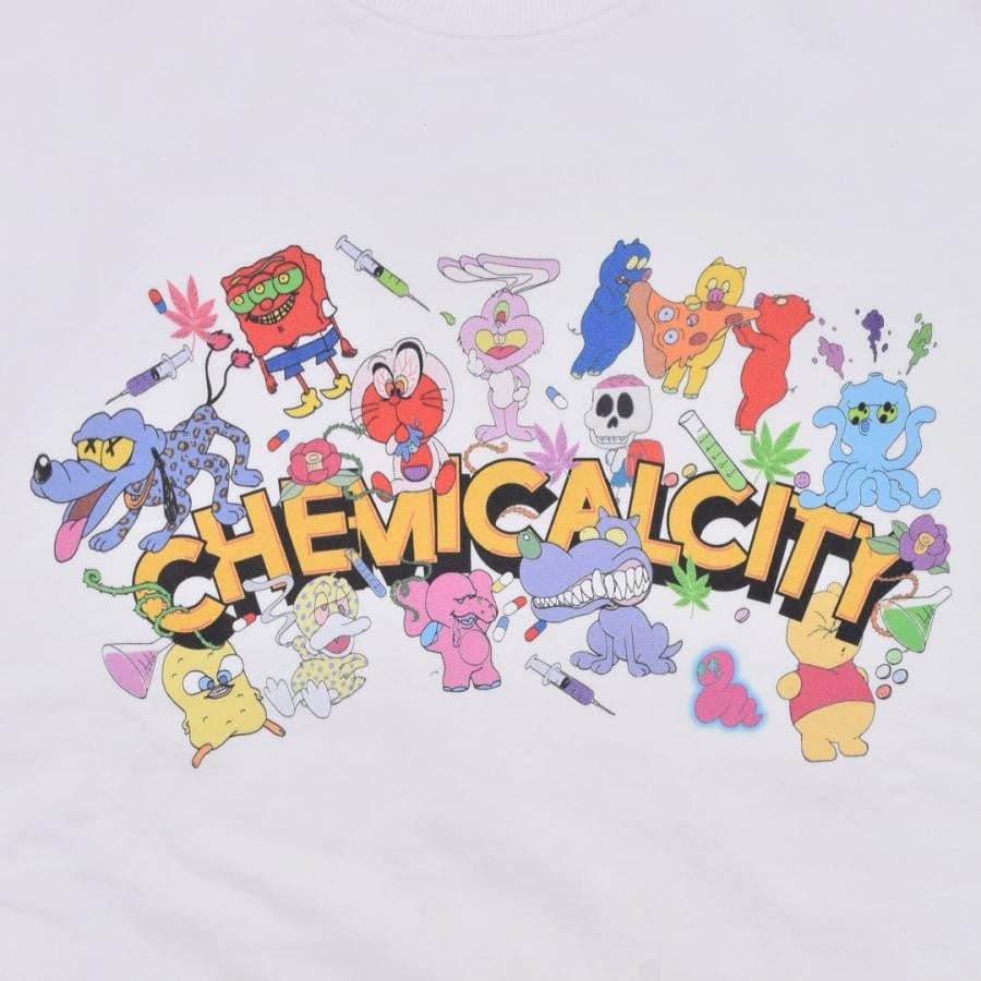 ZAC VARGAS / CHEMICAL CITY PULLOVER-TYPE1 LIGHT PINK ONE SIZE