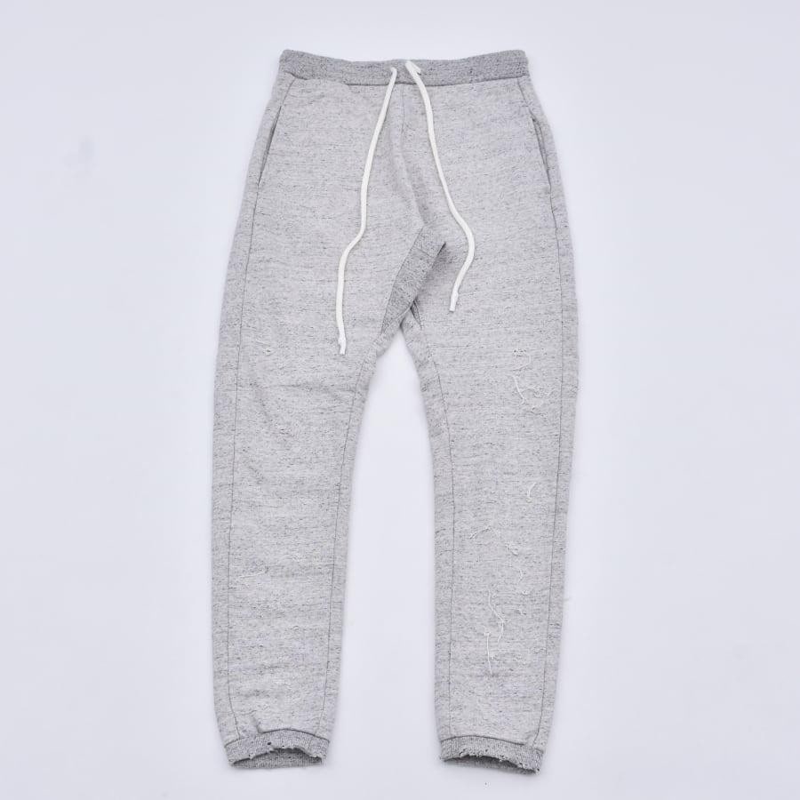 ZAC VARGAS / Slim Sweat PT-old type HEATHER GREY M