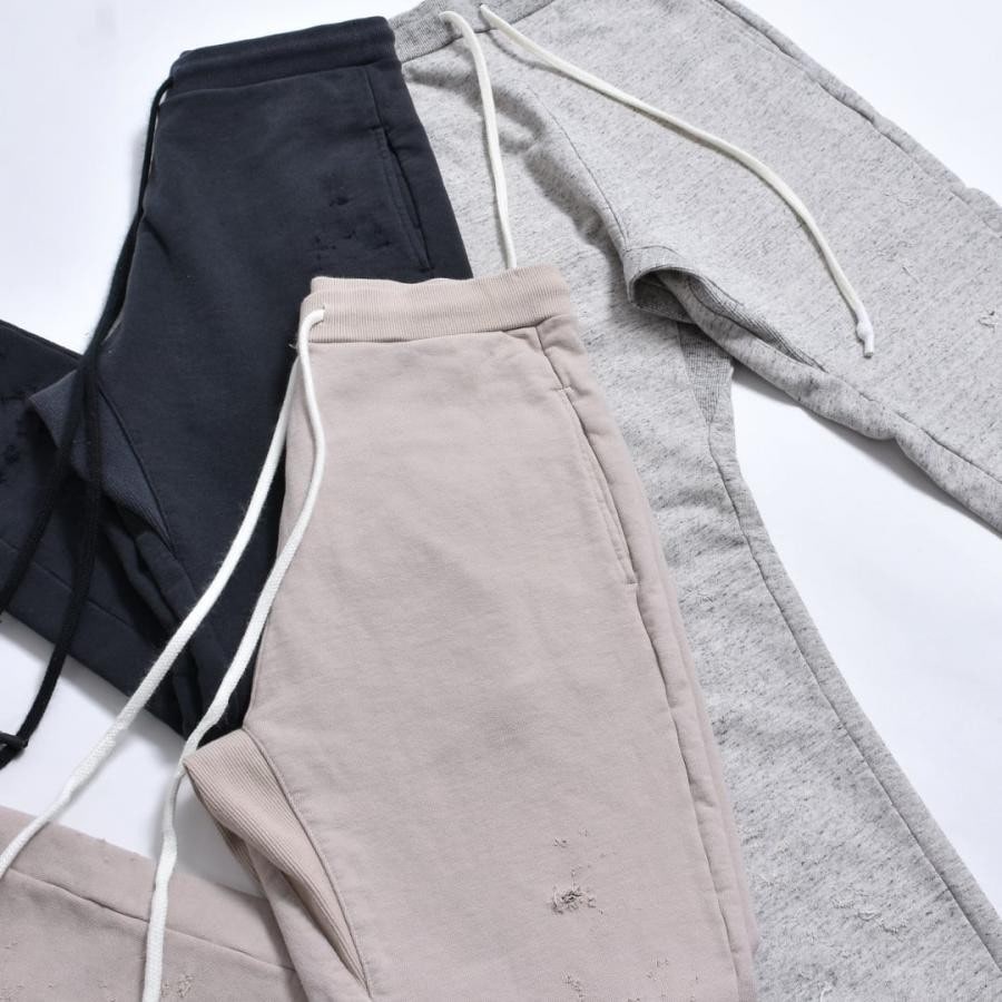 ZAC VARGAS / Slim Sweat PT-old type BEIGE S