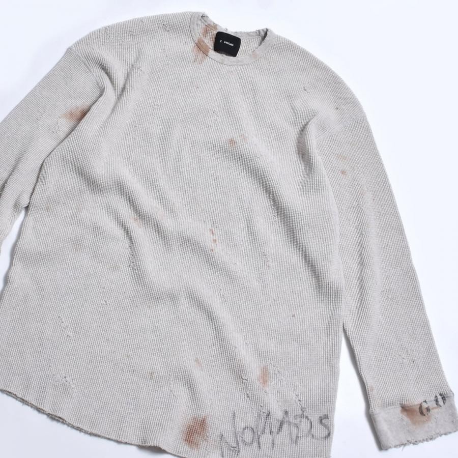 ZAC VARGAS THERMAL LT(ONE SIZE OATMEAL)｜ AYIN｜心斎橋PARCO