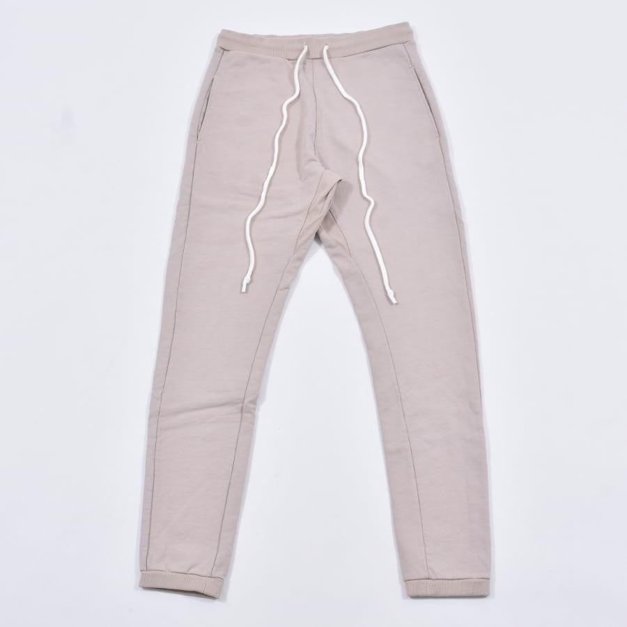 ZAC VARGAS / Slim Sweat Pants BEIGE S