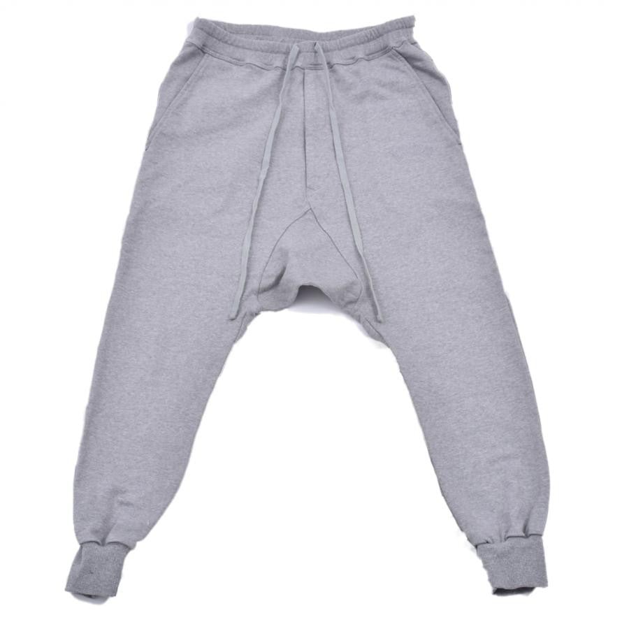 ZAC VARGAS Saruel Sweat Pants-plane CHARCOAL/GREY S