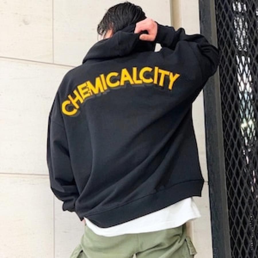 ZAC VARGAS / monster hoodie ’JUNKIE BUNNY’- MINT WHITE ONE SIZE