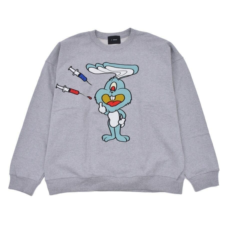 ZAC VARGAS / monster PO 'JUNKIE BUNNY'-MINT LIGHT PINK ONE SIZE