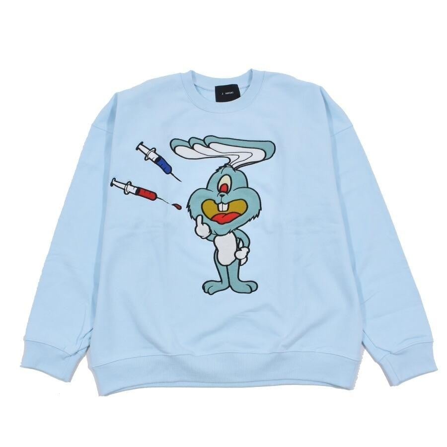 ZAC VARGAS / monster PO 'JUNKIE BUNNY'-MINT LIGHT PINK ONE SIZE