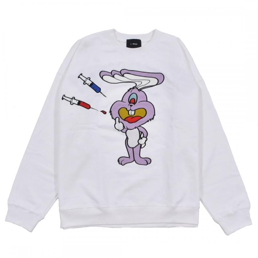 ZAC VARGAS / monster PO 'JUNKIE BUNNY'-PINK LIGHT BLUE ONE SIZE