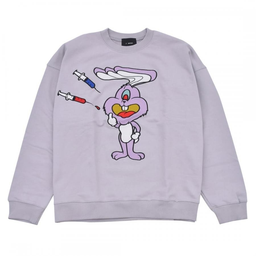ZAC VARGAS / monster PO 'JUNKIE BUNNY'-PINK LIGHT BLUE ONE SIZE