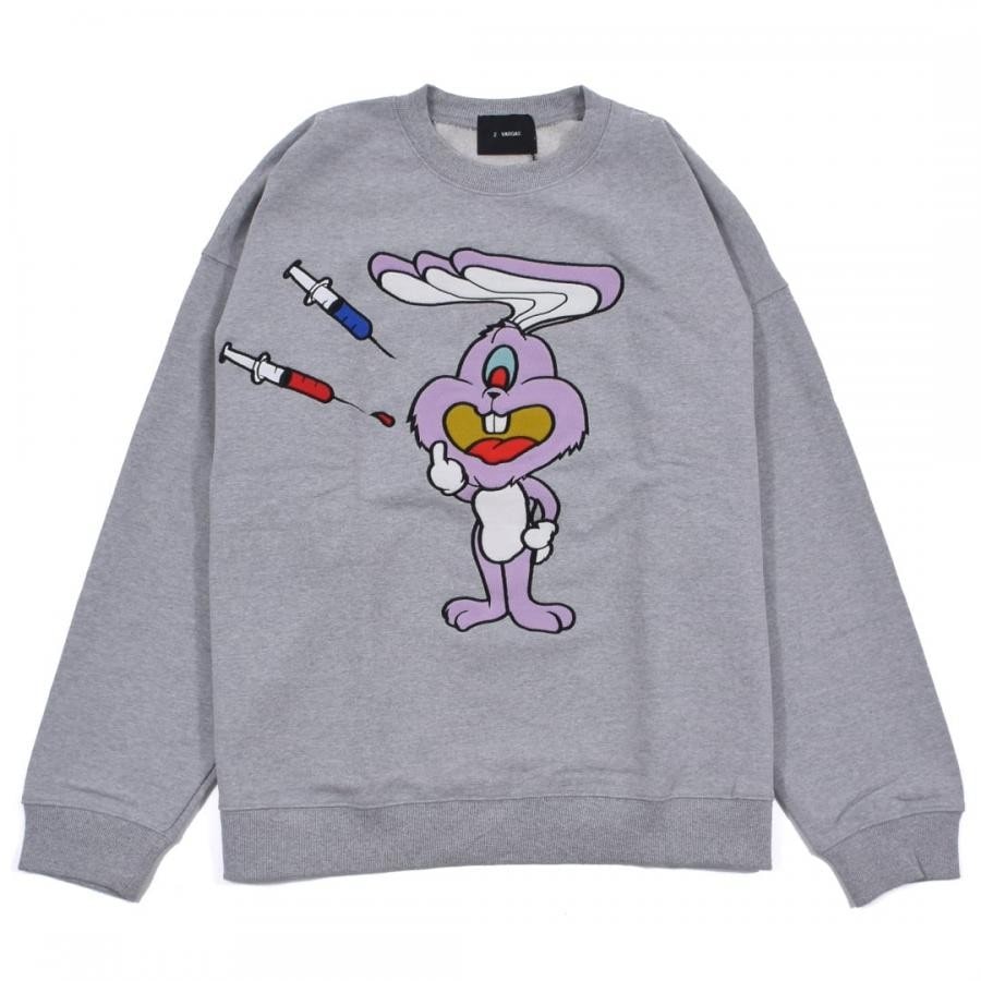 ZAC VARGAS / monster PO 'JUNKIE BUNNY'-PINK LIGHT BLUE ONE SIZE