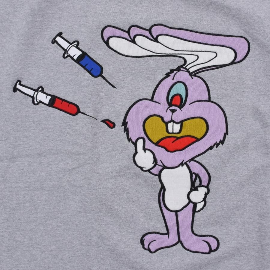 ZAC VARGAS / monster PO 'JUNKIE BUNNY'-PINK LIGHT BLUE ONE SIZE