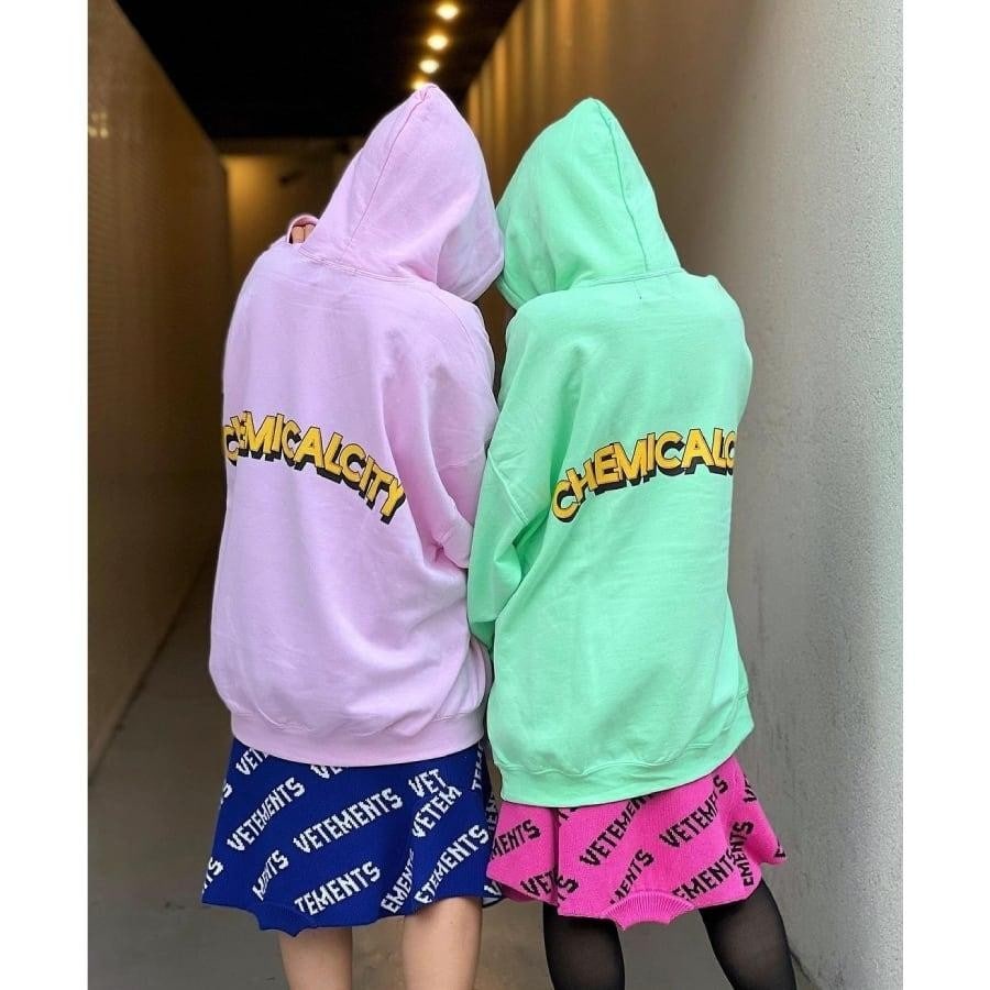 ZAC VARGAS / BOB hoodie MINT ONE SIZE