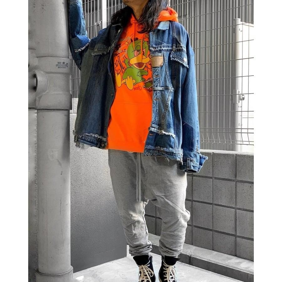 ZAC VARGAS / DACK GRAFFITI hoodie BLACK ONE SIZE