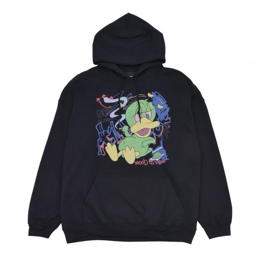 ZAC VARGAS / DACK GRAFFITI hoodie BLACK ONE SIZE