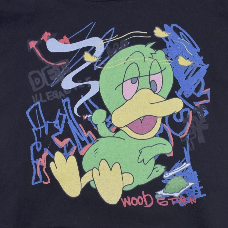 ZAC VARGAS / DACK GRAFFITI hoodie BLACK ONE SIZE