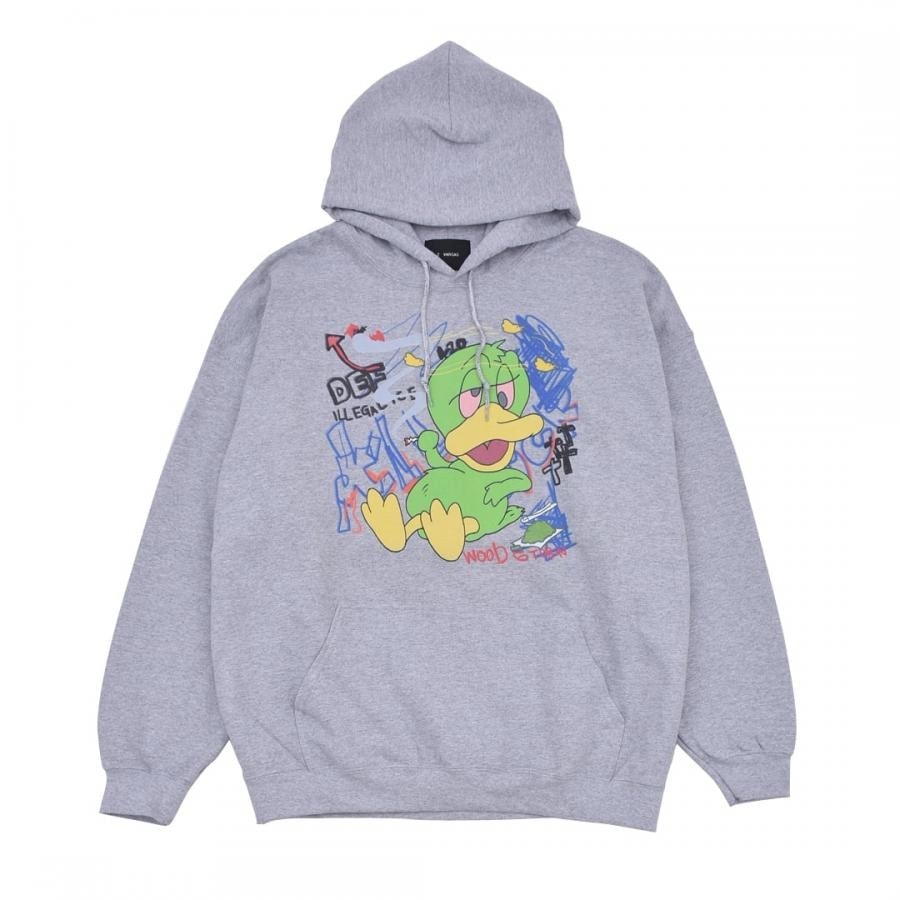 ZAC VARGAS / DACK GRAFFITI hoodie BLACK ONE SIZE