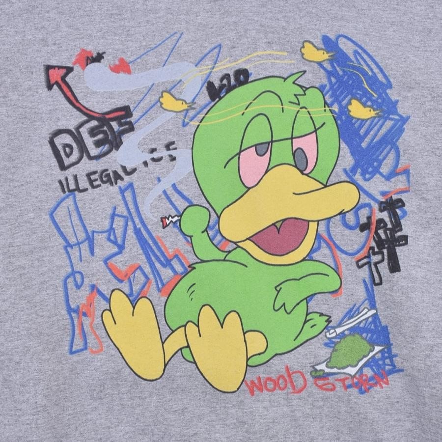 ZAC VARGAS / DACK GRAFFITI hoodie BLACK ONE SIZE