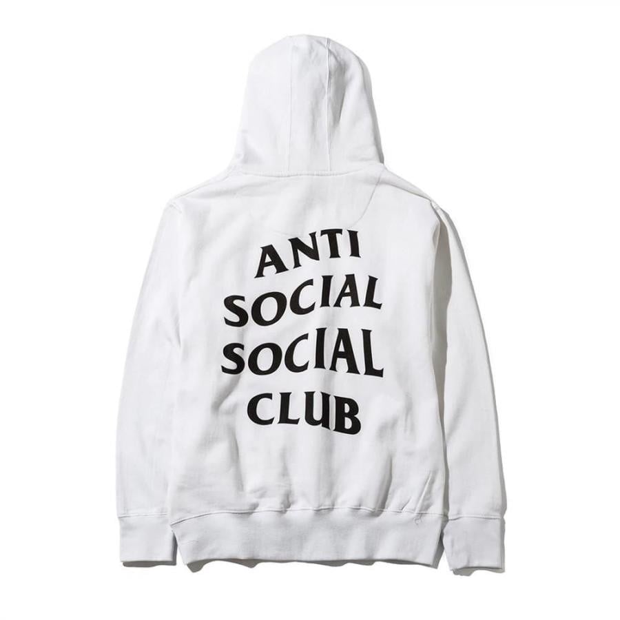 antsocial social clob White hoody L