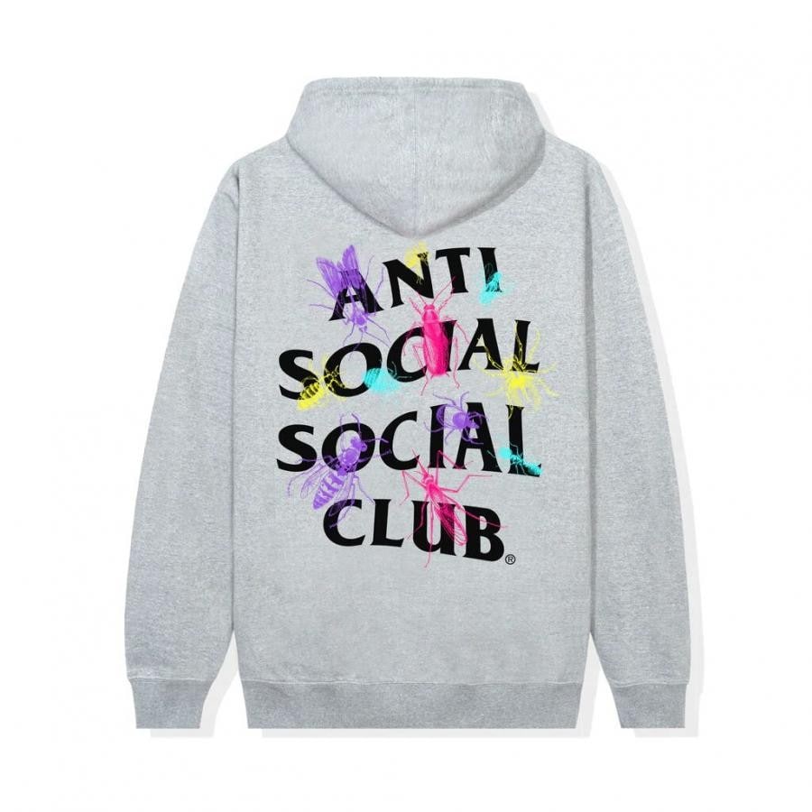 ANTI SOCIAL SOCIAL CLUB / Creep Heather Grey Hoodie / GREY GREY XL