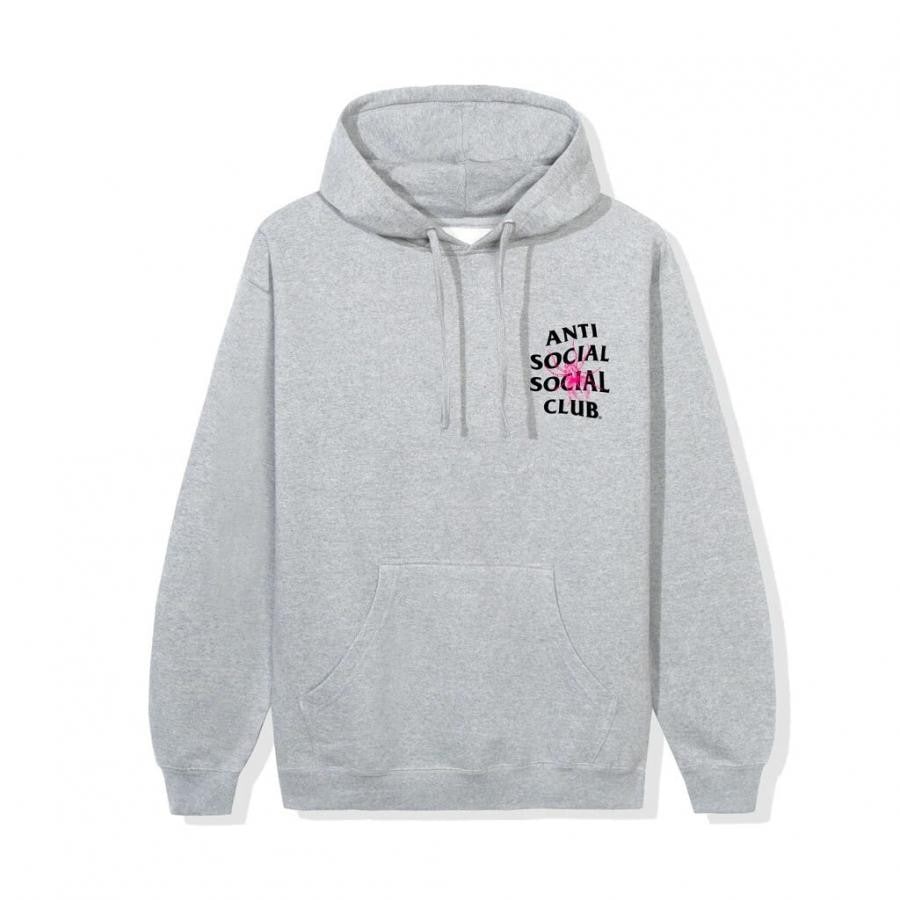 ANTI SOCIAL SOCIAL CLUB / Creep Heather Grey Hoodie / GREY GREY XL