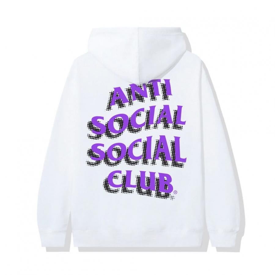 anti social social clob White hoody L