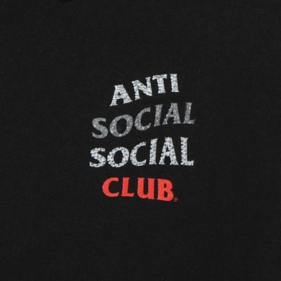 ANTI SOCIAL SOCIAL CLUB / 99 RETRO IV BLACK HOODIE / BLACK BLACK XXL