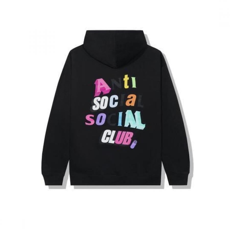 ANTI SOCIAL SOCIAL CLUB / THE REAL ME BLACK HOODIE / BLACK