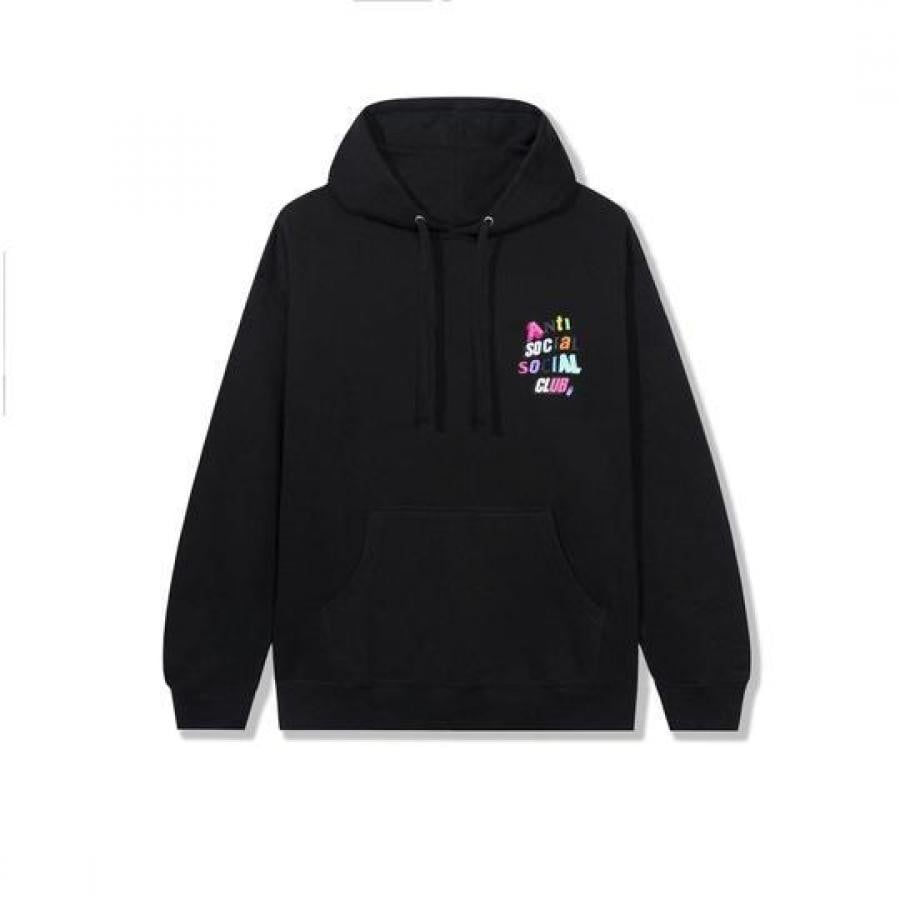 ANTI SOCIAL SOCIAL CLUB / THE REAL ME BLACK HOODIE / BLACK