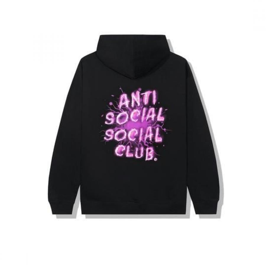 ANTI SOCIAL SOCIAL CLUB / I SEE PINK BLACK HOODIE / BLACK PINK BLACK/PINK XL