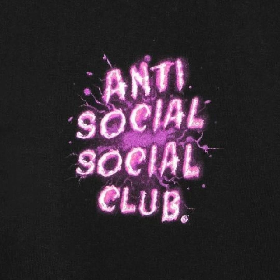 ANTI SOCIAL SOCIAL CLUB / I SEE PINK BLACK HOODIE / BLACK PINK BLACK/PINK XL