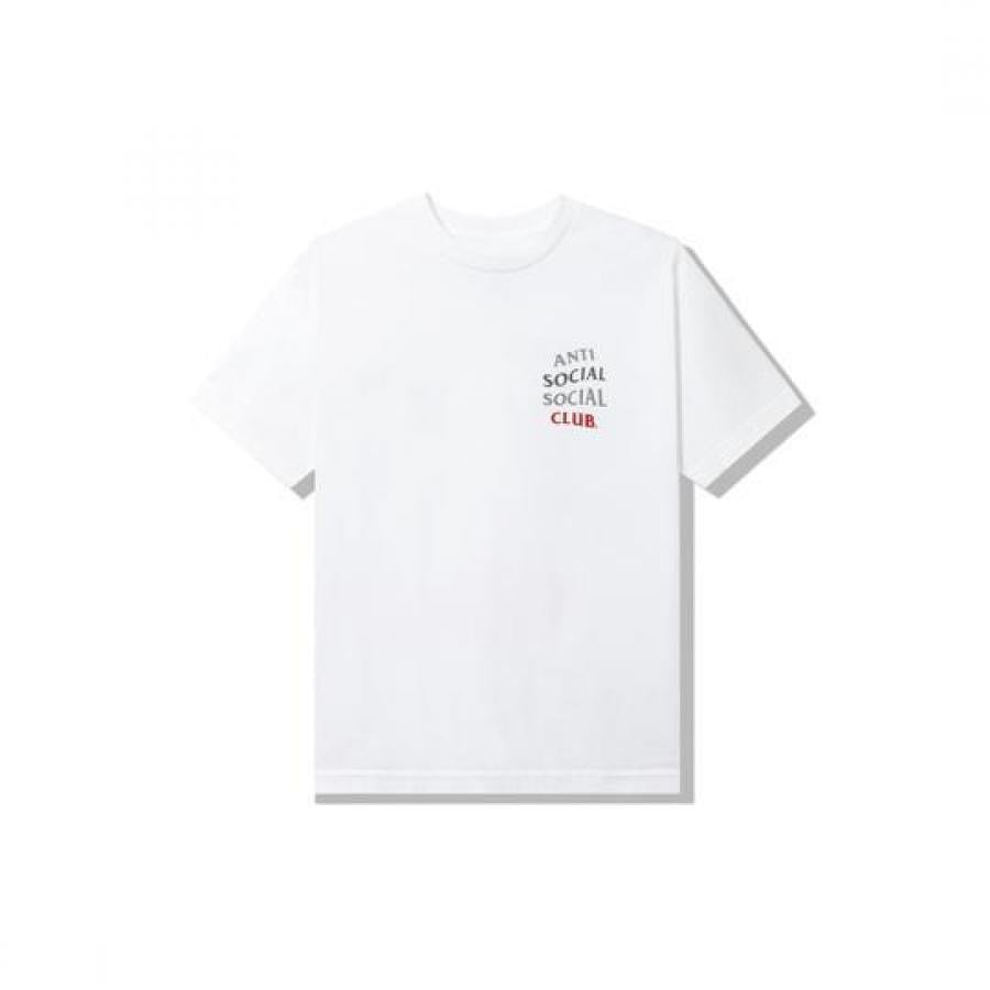 ANTI SOCIAL SOCIAL CLUB / 99 RETRO IV WHITE TEE / WHITE WHITE M