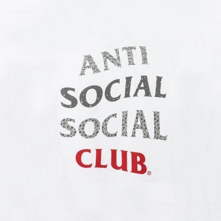 ANTI SOCIAL SOCIAL CLUB / 99 RETRO IV WHITE TEE / WHITE WHITE XL