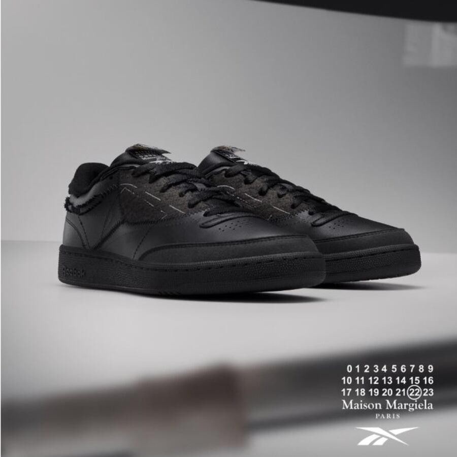 Maison Margiela × Reebok / PROJECT 0 CC MO / BLACK(UK7.5 BLACK