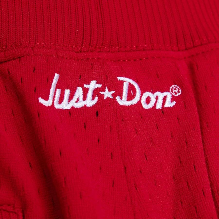 Just Don x Mitchell & Ness / PHILADELPHIA 76ERS / RED RED S