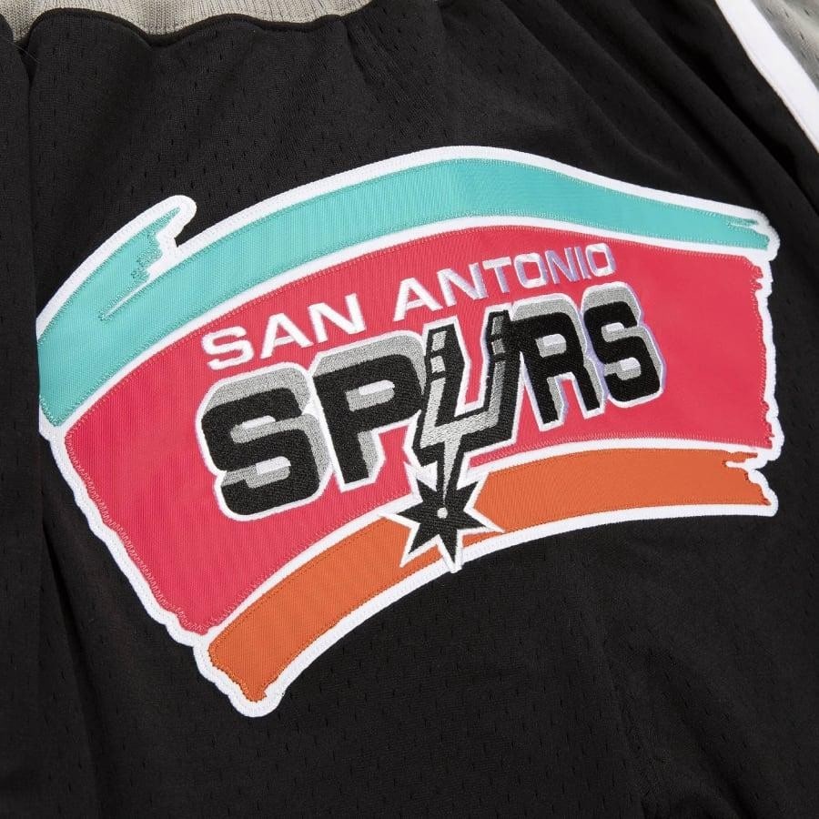 Just Don 90s Shorts San Antonio Spurs 1998-99 BLACK/GREY M