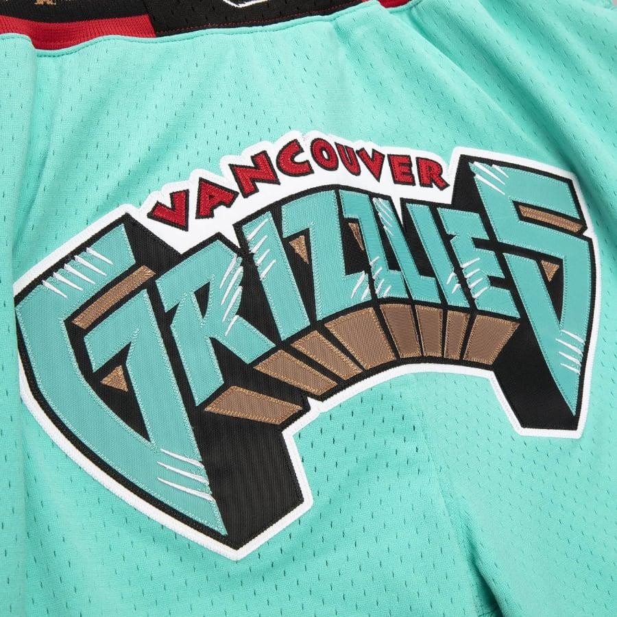 Just Don 90s Shorts Vancouver Grizzlies 1995-96 TEAL S