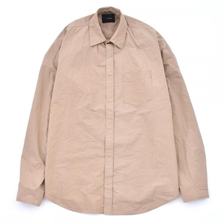 ZAC VARGAS Cocoon Shirt-02 GREY F