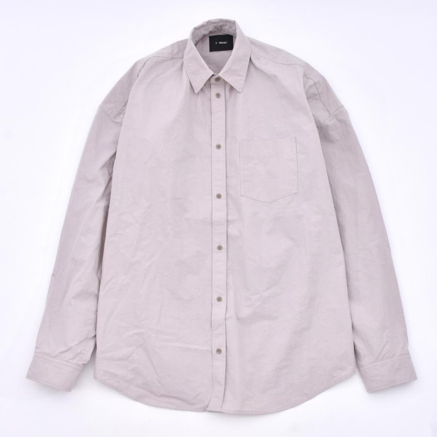 ZAC VARGAS Cocoon Shirt-02 BEIGE F