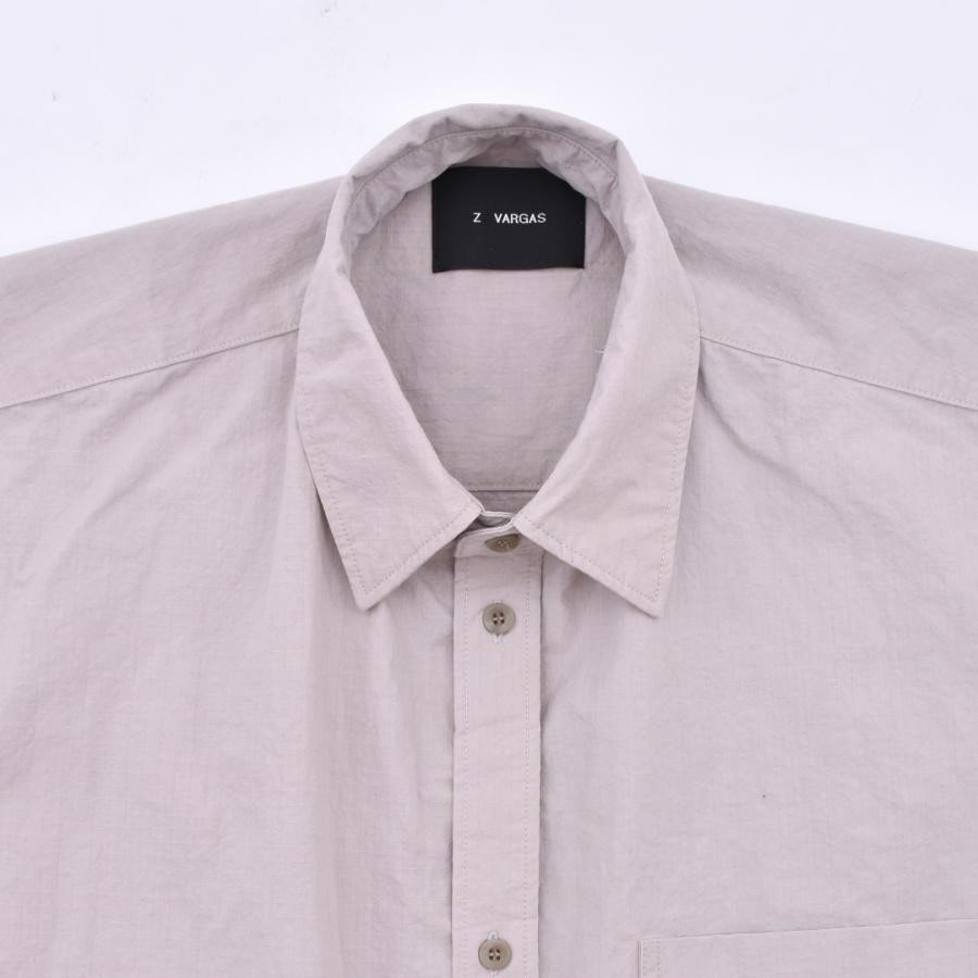 ZAC VARGAS Cocoon Shirt-02 BEIGE F
