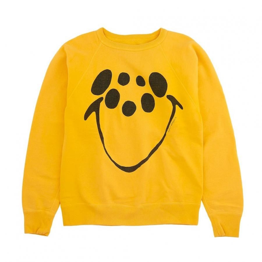 SAINT M×××××× SMILEY SWEATSHIRT YELLOW S
