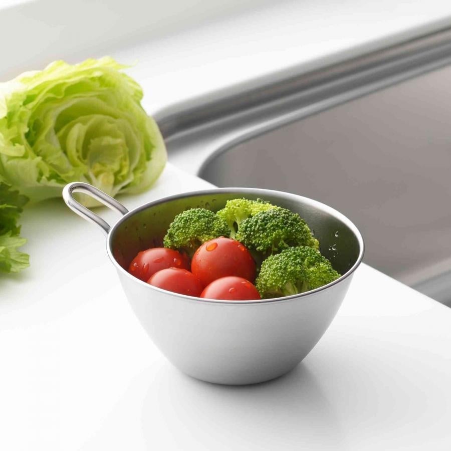 and（アンド）ステンレス手付きボウル