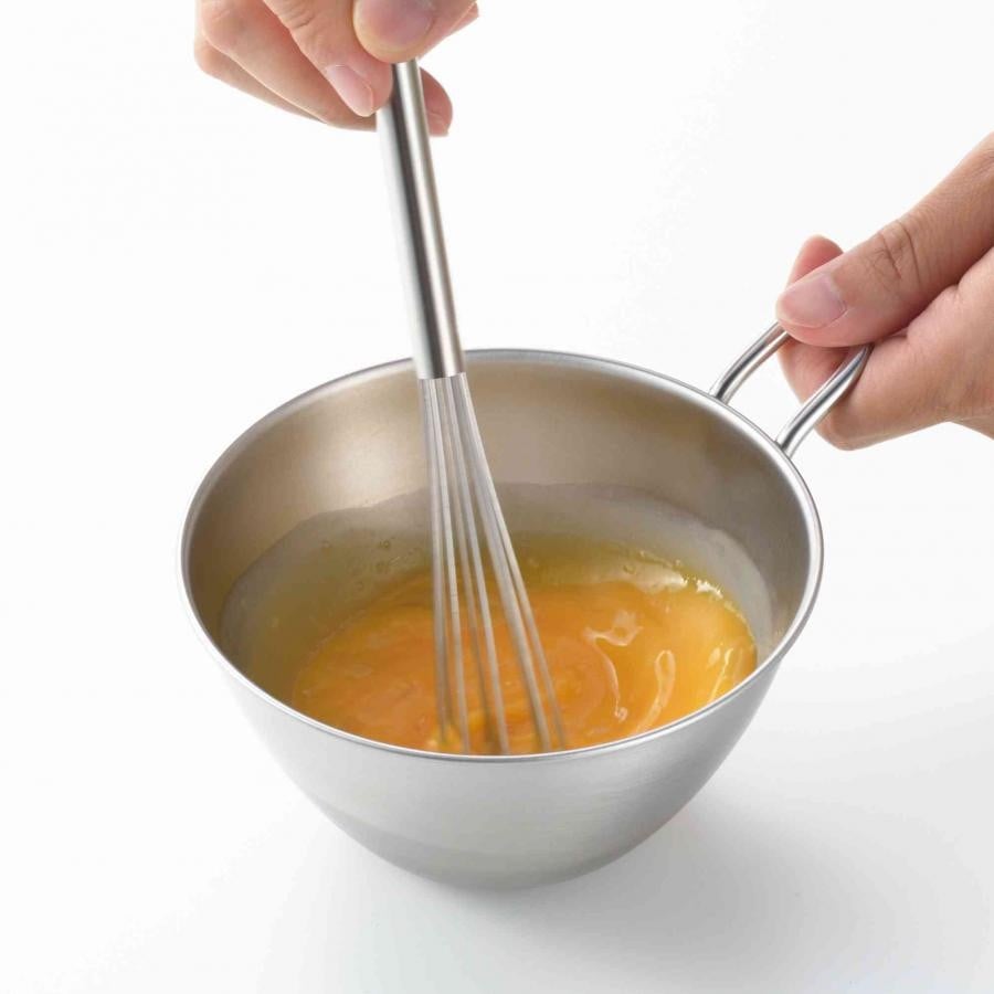 and（アンド）ステンレス手付きボウル