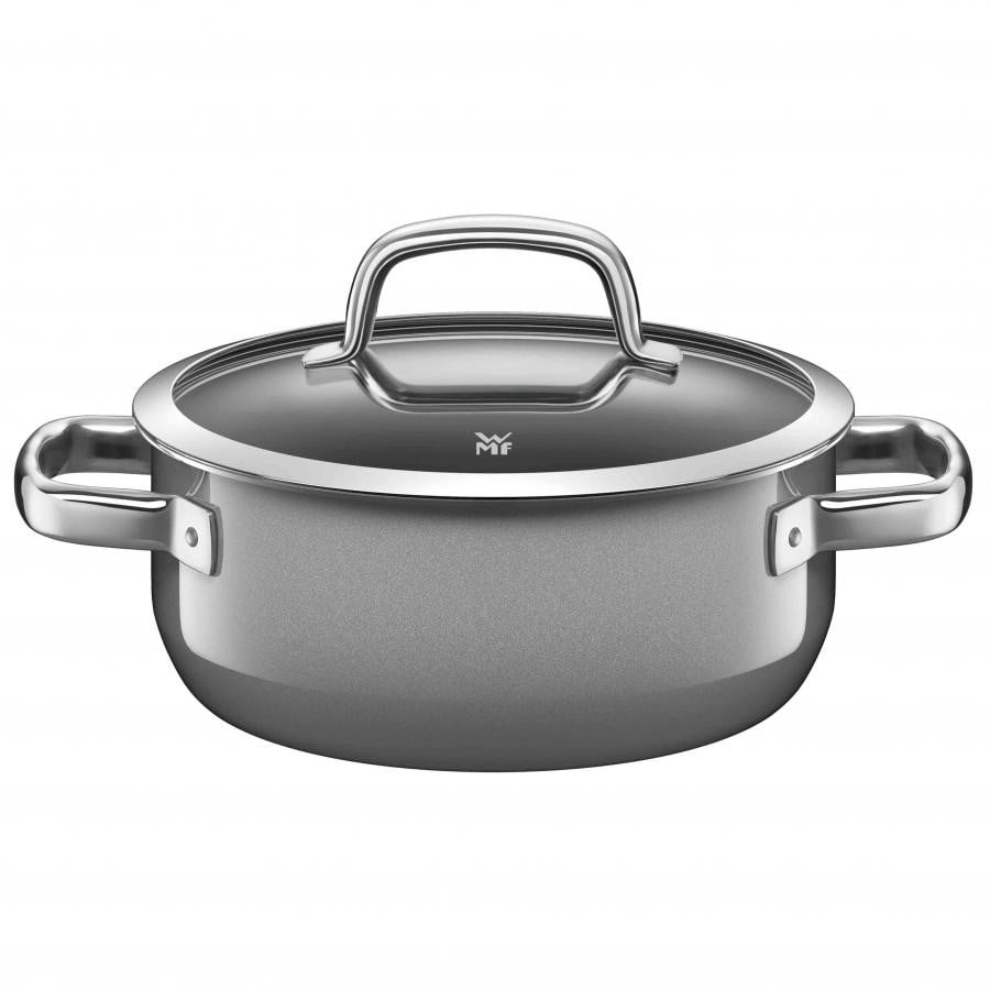 WMF フュージョンテック ミネラル ローキャセロール 20㎝ （プラチナム） プラチナム