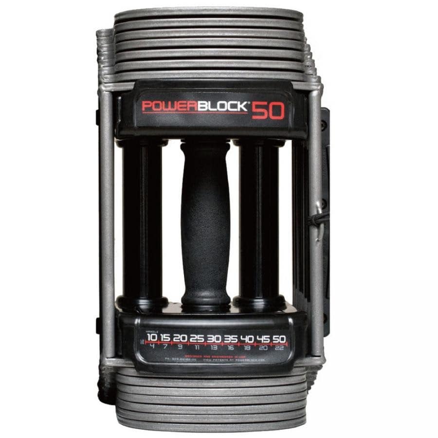 美品 正規品POWER BLOCK パワーブロックsp50(専用台付き)トレーニング/エクササイズ