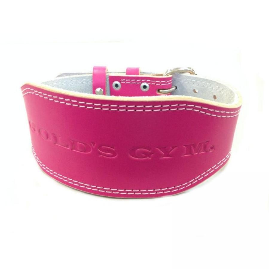 GOLD'S GYM  EXレザーベルト【ピンク】 ピンク S