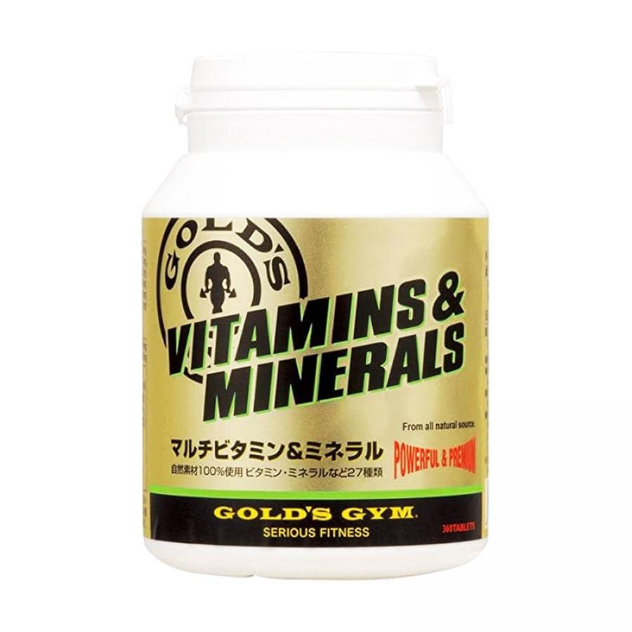 GOLD'S GYM マルチビタミン&ミネラル 90粒 90粒
