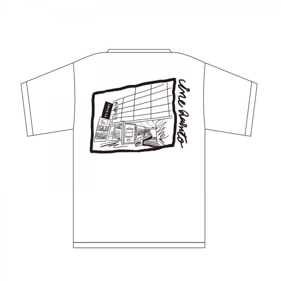 【シネクイント2周年記念】CINE QUINTO オリジナルTシャツ ホワイト S