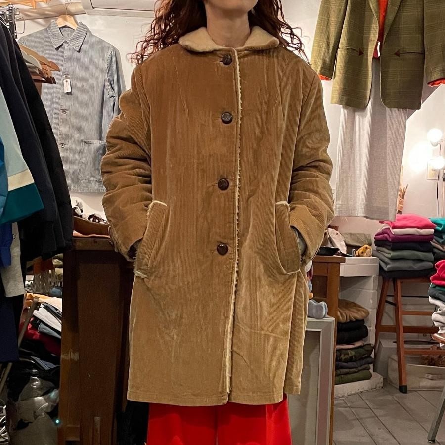 Fingerhut Corduroy boa coat Size16｜ HOLIDAY WORKS｜pop-up-shop